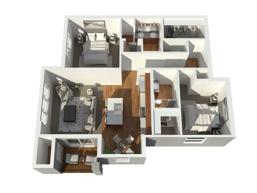 Appaloosa Two-Bedroom Apartment | Apartments For Rent Fort Collins
